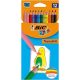 Színes ceruza készlet, BIC KIDS Tropicolors, 12 különböző szín (BC83256611)