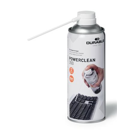 Sűrített levegős porpisztoly, nem gyúlékony, 350 ml, DURABLE POWERCLEAN® 350 (DB582919)