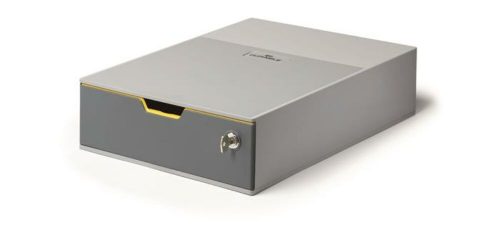 Irattároló, műanyag, 1 zárható fiókos, DURABLE VARICOLOR® SAFE (DB760127)