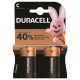 Elem, C baby, 2 db, DURACELL Basic (DUELC2)