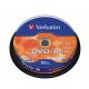 DVD-R lemez, AZO, 4,7GB, 16x, 10 db, hengeren, VERBATIM (DVDV-16B10)