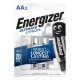 Elem, AA ceruza, 2 db, Lítium, ENERGIZER Ultimate Lithium (EEAA2L)