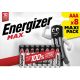 Elem, AAA mikro, 8 db, ENERGIZER Max (EEAAA8MA)