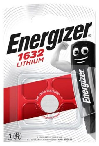 Gombelem, lítium, CR1632, 1 db, ENERGIZER (EECR1632L)