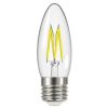 LED izzó, E27, filament gyertya, 4W (40W), 470lm, 2700K, ENERGIZER (ELED25)