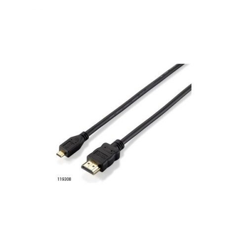 HDMI-micro HDMI kábel, 2 m, EQUIP (EP119308)