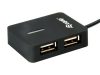 USB elosztó-HUB, 4 port, USB 2.0, EQUIP Life (EP128952)