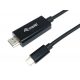 Átalakító kábel, USB-C-HDMI kábel, 1,8m, EQUIP (EP133466)