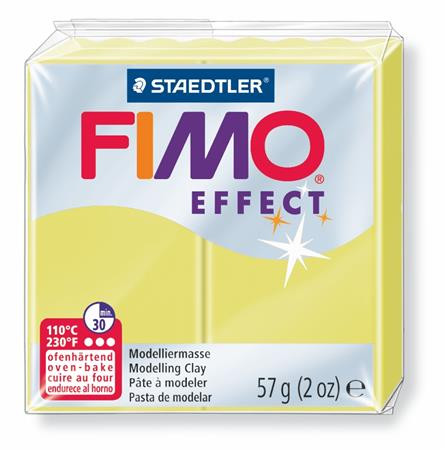 Gyurma, 57 g, égethető, FIMO Effect, citrin (FM8020106)