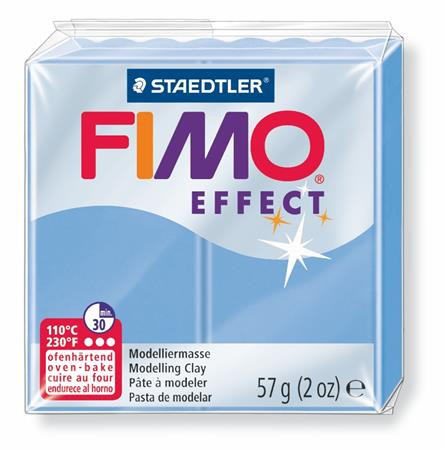 Gyurma, 57 g, égethető, FIMO Effect, kékachát (FM8020386)