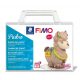 Gyurma készlet, 4x25 g, égethető, FIMO Soft Creative, Pedro Láma (FM802531)