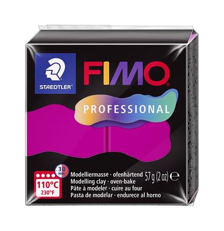 Gyurma, 57 g, égethető, FIMO Professional, magenta (FM8040210)