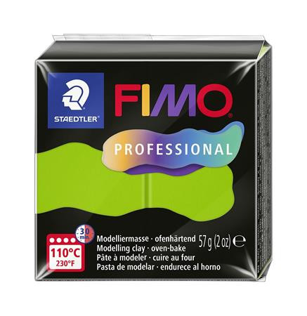 Gyurma, 57 g, égethető, FIMO Professional, világoszöld (FM804051)