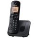 Telefon, vezeték nélküli, PANASONIC, KX-TGC210PDB DECT, fekete (GTTG210)