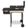 2in1 faszenes BBQ grill és smoker