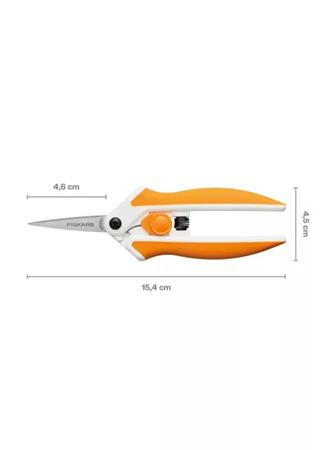 Varróolló, 15 cm, FISKARS EasyAction™, narancssárga (IF1070029)