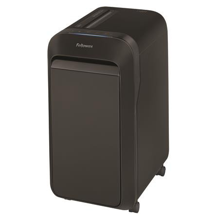 Iratmegsemmisítő, mikrokonfetti, 18 lap, FELLOWES Powershred LX221, fekete (IFW50504)