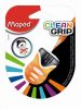 Hegyező, egylyukú, tartályos, MAPED Clean Grip ,vegyes színek (IMA14110)