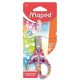 Olló, iskolai, 13 cm, MAPED Mini Cute, vegyes színek (IMA464216)