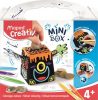 Pénzpersely készítő kreatív készségfejlesztő készlet, színezhető, MAPED CREATIV, Mini Box (IMAC907013)