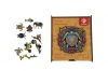 Puzzle, fa, A4, 100 darabos, PANTA PLAST Mandala Turtle (INP422000407)