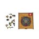 Puzzle, fa, A4, 100 darabos, PANTA PLAST Mandala Turtle (INP422000407)