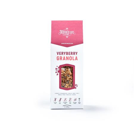 Granola, 320 g, HESTER'S LIFE Veryberry, ribizlis (KHE248)