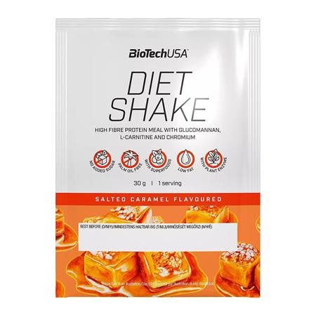 Étrend-kiegészítő italpor, 30g, BIOTECH USA Diet Shake, sós karamell (KHEBIOUSA84)