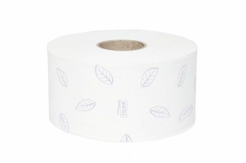 Toalettpapír, T2 rendszer, 3 rétegű, 18,7 cm ámérő, Premium, TORK Mini Jumbo, fehér (KHH366)