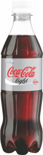 Üdítőital, szénsavas, 0,5 l, COCA COLA Coca Cola Light (KHI053V)