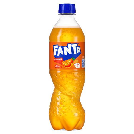 Üdítőital, szénsavas, 0,5 l, FANTA, narancs (KHI062V)