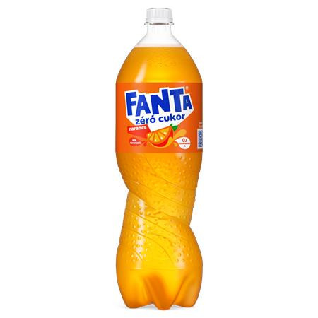 Üdítőital, szénsavas, 1,75 l, FANTA Fanta Zero (KHI224V)