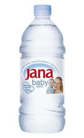 Ásványvíz, szénsavmentes, JANA, 1 l, Baby Pack (KHI289V)