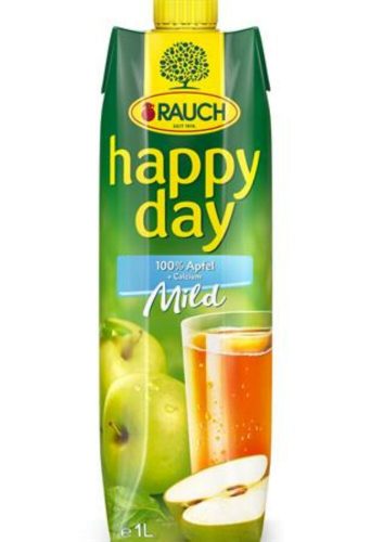 Gyümölcslé, 100 százalék , 1l, RAUCH Happy day, alma mild (KHI335)