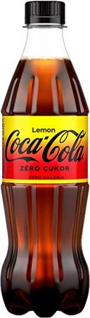 Üdítőital, szénsavas, 0,5l, COCA COLA Coca Cola Zero Lemon (KHI352V)