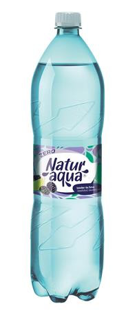 Ásványvíz, ízesített, NATUR AQUA EMOTION, 1,5 l, szeder-lime zero (KHI405V)