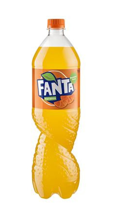 Üdítőital, szénsavas, 1 l, FANTA, narancs (KHI425V)