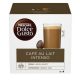 Kávékapszula, 16 db, NESCAFÉ DOLCE GUSTO Café au Lait Intenso (KHK569)