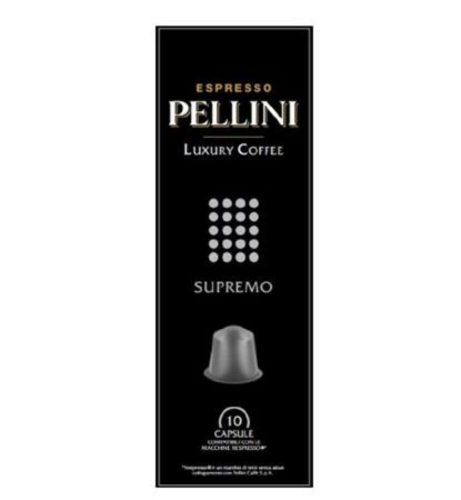 Kávékapszula, Nespresso® kompatibilis, 10 db, PELLINI, Supremo (KHK742)