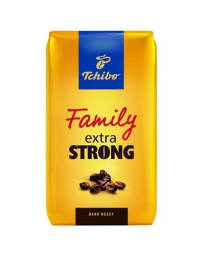 Kávé, pörkölt, szemes, 1000 g, TCHIBO Family Extra Strong (KHK828)