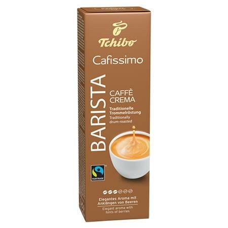 Kávékapszula, 10 db, TCHIBO Cafissimo Caffé Crema Barista (KHK846)