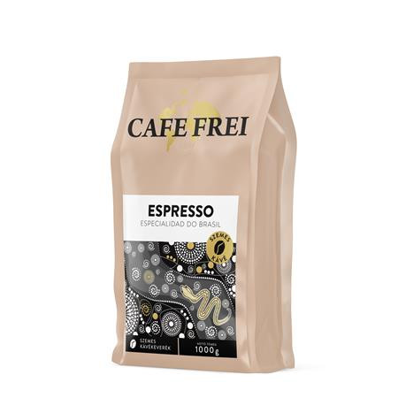 Kávé, pörkölt, szemes, 1000 g, CAFE FREI Espresso Especialidad do Brasil, pekándiós (KHK989)