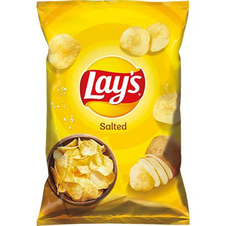 Chips, 60 g, LAYS, sós (KHK995)