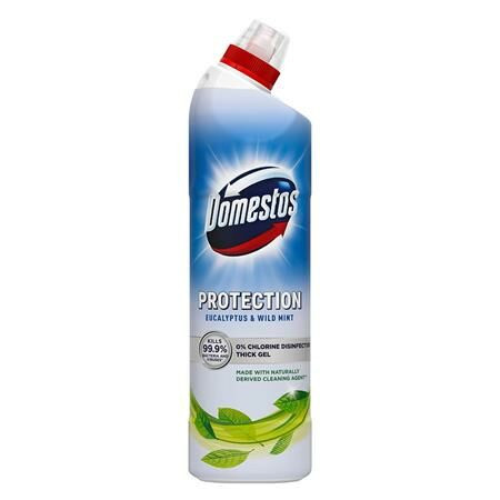 Általános fertőtlenítőszer, klórmentes, 0,7 l, DOMESTOS Protection, eukaliptusz-vadmenta (KHT1019)