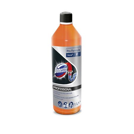 Duguláselhárító gél, 1 l, DOMESTOS Professional (KHT1104)