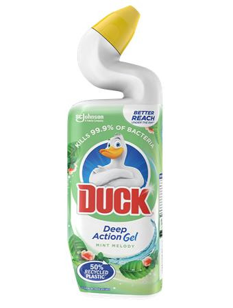 WC-tisztítógél, 750 ml, DUCK Deep Action Gel, mentol (KHT1136)