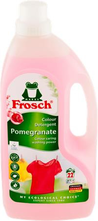 Folyékony mosószer, 1,5 l, FROSCH, gránátalma (KHT1187)