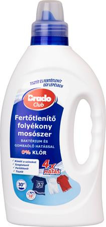 Folyékony mosószer, fertőtlenítő, 1 l, BRADOCLUB (KHT851)