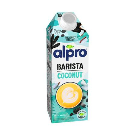 Növényi ital, dobozos, 0,75 L, ALPRO Barista, kókusz (KHTEJAPBK)