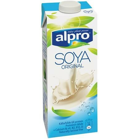 Növényi ital, dobozos, 1 l, ALPRO, szója (KHTEJASZ)